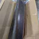 Floating Shelves Set of 2, Solid Elm Wood Wall Shelves 36 Inch - Invisible Bracket Mount for Living Room, Bedroom, Kitchen, Bathroom - Brown