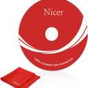 Nicer CD/VCD/DVD Player Cleaner Kit, Laser Lens Cleaning Disc with Double Brush Cleaning System, NS-1