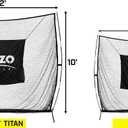 Izzo Titan Golf Practice Hitting Net