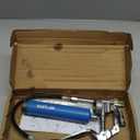 KRETLAW Mini Grease Gun (3000PSI) with Double 3oz Cartridge Grease and 12'' Flex Hose, Reinforced Coupler for Automotive,Marine