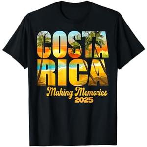 Costa Rica 2025 Making Memories Matching Family Vacation T-Shirt. M