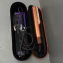 Dyson Airstrait Straightener, Wet to Dry Hair Straightener, No Heat Damage, No hot Plates, All Hair Types (Amber Silk)