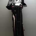 Precise M8 15-Piece Womens Golf Club Full Set, Driver, Wood, Hybrid, Irons, Putter & Stand Bag, Lightweight & Durable Kevlar Graphite Shafts, Golf Clubs Women Right Handed, Regular & Petite Sizes