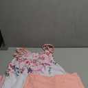 ROSE GAL Womens Plus Size Curve Ombre Color Floral Print Crisscross Modest Tankini Swimsuit Set Size L