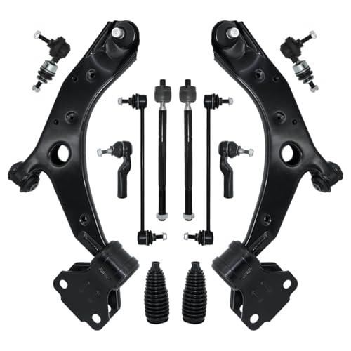 Front Suspension Kit 12PCS Fit for 2010-2013 Mazda 3
Control Arm Compatible With 2010 - 2013 Mazda 3 Sport