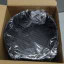 4 Pcs 6 Inch Non Stick Springform Pan with Removable Bottom Carbon Steel Round Springform Cheesecake Pan with Stainless Steel Spring Buckles for Baking Kitchens Restaurant(Black)