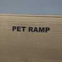 Adjustable Dog Ramp for Beds, Cars, Couches, Dog Steps Anti-Slip Surface, Dogs Ramps for Old Small Pet,High Traction with Platform, 7 Adjustable Heights 16" to 27" Up, Portable Stairs Design for Dogs