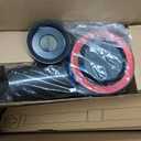 NADALY Cordless Vacuum Cleaner, 550W 45Kpa 65Mins Vacuum Cleaners for Home, Stick Vacuum with LED Display, Anti-Tangle, Self-Standing, 8-in-1 Lightweight Vacuum for Hardwood Floor/Carpet/Pet Hair (Blue+red)