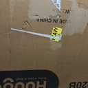 Huuger 55 x 28 Large Electric Standing Desk, Height Adjustable Computer Desk, 27.6" Deep Desktop, Stand up Gaming Office Table with 2 Hooks, 3 Preset Heights, for Home Office, Black