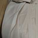 Amazon Basics Lightweight Pleated Bed Skirt, Queen, Beige, Solid