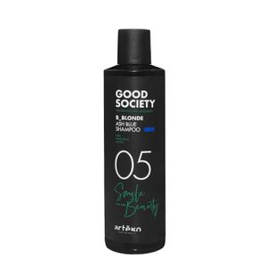 Artgo Good Society B_Blonde Ash Blue Shampoo Tone Neutralizing Shampoo for Blonde, Bleached & White Hair (8.5 oz)