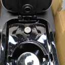 Single Serve Coffee Maker, Iced and Hot Coffee Machine for K Cup & Grounds, Compact Design, 40oz Removable Water Reservoir, 6 to 24 Oz Brew Sizes, Fits 7.3" Travel Mug, Black