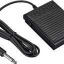 Yamaha Compact Foot Switch, Universally Compatible, 5-Foot Cable, 0.25-Inch Plug, Black FC5