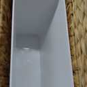 Coeusy 3 Gallon Wicker Trash Can,Small Bathroom Trash Can with Lid,Natural Water Hyacinth Wicker Waste Basket for Bedroom,Toilet,Narrow Garbage Can with Removable Liner