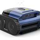 Pool Vacuum for Inground Pool & Above Ground Pool, Cordless Pool Cleaner with Smart Navigation, Self-Parking, LED Indicator, Wall&Waterline Cleaning Pool Robot up to 2150 Sq.ft