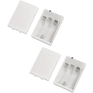 2pcs USB Battery Pack for 5V LED Neon Signs, White Neon Light Battery Box Batteries Operated Power Supply for Indoor Outdoor