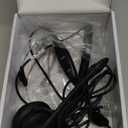 Phone Headsets for Office Phones, Corded Telephone Headset Mono w/Noise Canceling Mic - Headset for Phones Landline Office Compatible with Polycom Plantronics Nortel Toshiba Mitel ShoreTel Deskphones