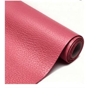 Marine Vinyl Fabric, 0.9MM Thick Soft Smooth Waterproof Synthetic Fabric Material, Outdoor Boat Automotive, DIY and Crafting Pleather (Red, 5Yd Roll (54'' X 180'' inch))