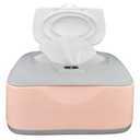 Baby Wet Wipe Warmer, Dispenser, Holder and Case - Easy Press On/Off Switch