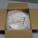 2 Pack Lazy Susan Organizer for Cabinet：Lazy Susan Turntable (8 Inch) with Non-Slip Mat and Handles, Turntable Rack for Kitchen, Pantry, Refrigerator, Bathroom and Vanity Countertop