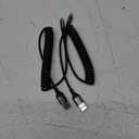 Coiled Lightning Cable, iPhone Charger Cable 3FT for Car, 2 Pack [Apple MFi Certified] 3 Feet Lightning Cord Compatible with iPhone14/13/12/11 Pro Max/XS MAX/XR/XS/X/8/7/Plus/6S iPad/iPod- Black