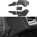 5Pcs Rear Anti Kick Cover for Tesla Juniper 2025 Leather Rear Air Condition Vent Outlet Cover