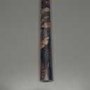 Yasinet Peel and Stick Wallpaper Boho Wallpaper Dark Blue Contact Paper Vintage Waterproof Removable Self-Adhesive Wall Paper for Bathroom/Bedroom/Shelves/Cabinet Vinyl 17.3  196.8  (Dack Blue and Clay Color)