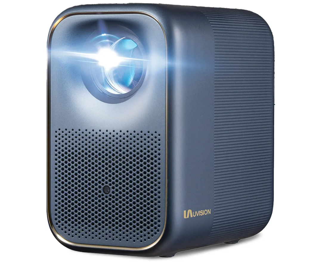 AllPlay Smart Projector with Google TV, Netflix License, Full HD 1080p, WiFi & Bluetooth, Auto Focus, AAutomatic Keystone Correction, Dolby Audio, Portable with Carry Bag, for Indoor and