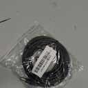 VHBW Replacement Smart Light Extension Cable  Compatible with Phlips Hue Play Bar/Single Bar Smart Lights, 16.5ft (5m) Black Cord, Male-to-Female Connector