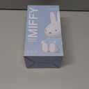 Miffy Portable Bluetooth Speakers, Cute Portable Wireless Speakers with Loud Stereo Sound, Built-in Mic, TF-Card Slot, Dual Pairing,40H Playtime for Room, Desk Decor, for her (Lite-Blue)