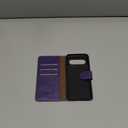 SUANPOT for Google Pixel 8 5G Wallet case with RFID Blocking Credit Card Holder,Flip Book PU Leather Protective Cover Women Men for Pixel 8 Phone case Purple
