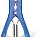 Minatee Balloon Expander Pliers Balloon Stuffing Tool Blue Stainless Steel Balloon Stretcher Sequin Filling Pliers for Filling Balloon Sequins Petals Home Party Activities(Simple Style)