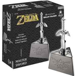 BePuzzled, Legend of Zelda Master Sword Hanayama Brain Teaser, Mensa Rated Level 6, for Ages 12 and Up