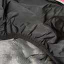 IECOii Extra Warm Reflective Adjustable Dog Jacket - Winter Coat with Buckle & Fleece Turtleneck for Cold Weather - Soft Winter Coat for Small, Medium & Large Dogs (X-Large(Chest:24.4-29.9 in), Rosered)