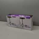 DJ Lights with Stand, 5 in 1 Party Bar Light Set with Rotating Ball, Strobe, UV, Colorful LED Par Light and Pattern, Sound Activated DJ Lighting System for Disco Stage Gig Band Wedding