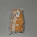 Fxhixiy Women Hijab Beading Pearl Braid Turban Hat Head Scarf Cancer Chemo Beanies Bandana Headwrap Cap (Yellow Beige)