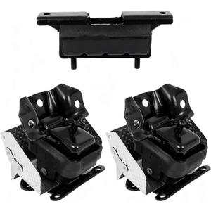3PCS Engine Motor & Trans Mount Set for Chevy GMC Cadillac 2007-2013 Silverado Sierra 1500 Suburban 1500 Tahoe Yukon Yukon Denali Replace# A2638 A5365 A5365