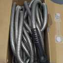 BIONIC STEEL 100 Ft Metal Garden Hose with Sprayer Nozzle, Non Kinking Designed Stainless Steel Heavy Duty Water Hose 100 Ft x 5/8 in. Flexible NON Expandable for Uninterrupted Water Flow, 500 PSI