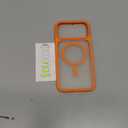 TORRAS Stronger Magnetic & Shockproof for iPhone 17 Pro Max Case, Fit for MagSafe, Military Grade Drop Protection, Camera Control, DIY Button, Slim for iPhone 17 Pro Max Case Translucent Cosmic Orange