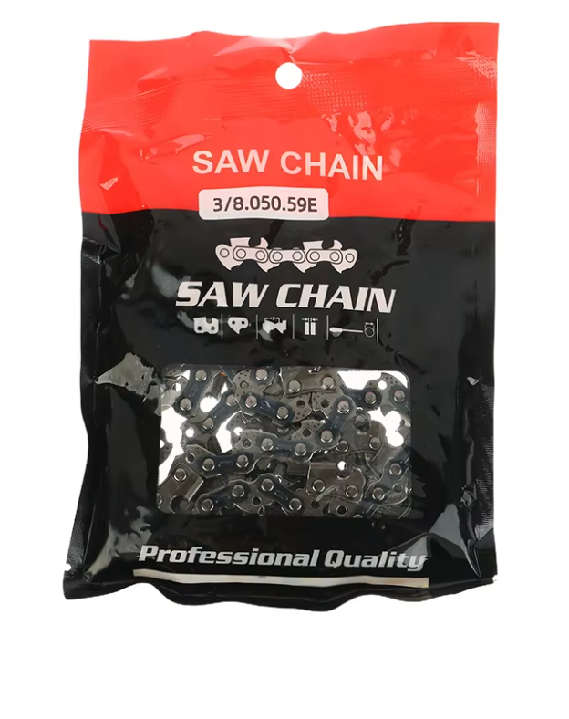 10inch 40link chain Inch Metal Chainsaw Chain Spare Parts Link, Saw Chain Blade for Electric Saw, Wood Cutting Accessories 