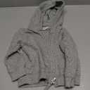 Burt's Bees Baby Unisex Sweatshirts, Lightweight Zip-up Jackets Coats, Organic Cotton Hooded, Heather Grey Quilted, 9 Months US