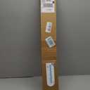34''W x 64''H No Drill Cellular Shades, Blackout, White