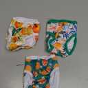 Dog Diapers Washable (3 Pack), Reusable Female Dog Diapers Highly Absorbent for Heat, Incontinence, XS