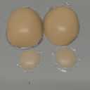 Niidor Adhesive Bra Strapless Sticky Invisible Push up Silicone Bra for Backless Dress with Nipple Covers (Nude)