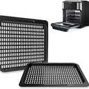 2 Pcs Cooking Trays Replacement for Instant Vortex, Innsky, Chefman and other Air Fryer Oven, Removable Mesh Cooking Rack for Air Fryer Accessories