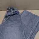 Women's Low Rise Wide Leg Denim with No Stretch Junior Jeans.31