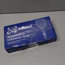 XINDELL Windshield Cleaner Tool  Car Interior Window Cleaning Kit with Extendable Handle & 4 Microfiber Pads, Auto Wiper Inside Windshield Brush for Car & Home Windows (19in)