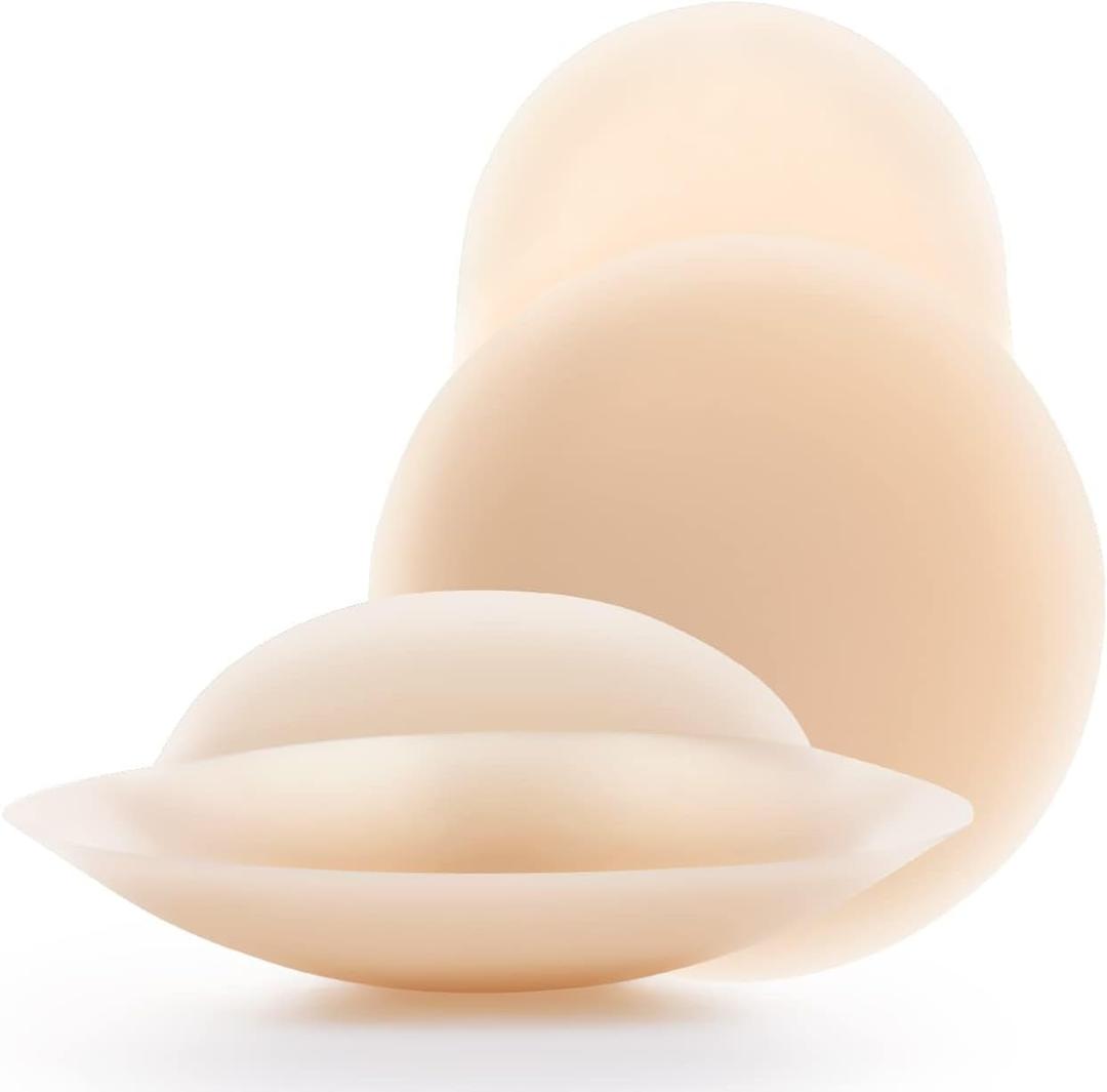 Nippies Lifting Silicone Nipple Covers, Skin Safe Adhesive Pasties Caramel