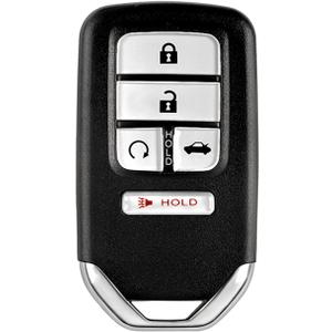 ABUDU fit for 2018-2022 Honda 10th Gen Accord Smart Key Remote Key Fob 433MHz 4A Chip 4 +1 Buttons FCC ID: CWTWB1G0090