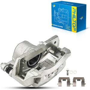 PHILTOP Brake Caliper Front Right Compatible with 2003-2007 Honda Accord, 19-B2669